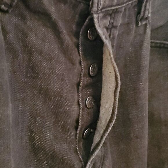 Levi's 562 Loose Taper Black Jeans 36 x 29 - Picture 10 of 11